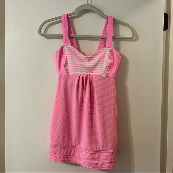 Lululemon Back on Track Tank - Pink - Size 6 - Picture 1 of 7